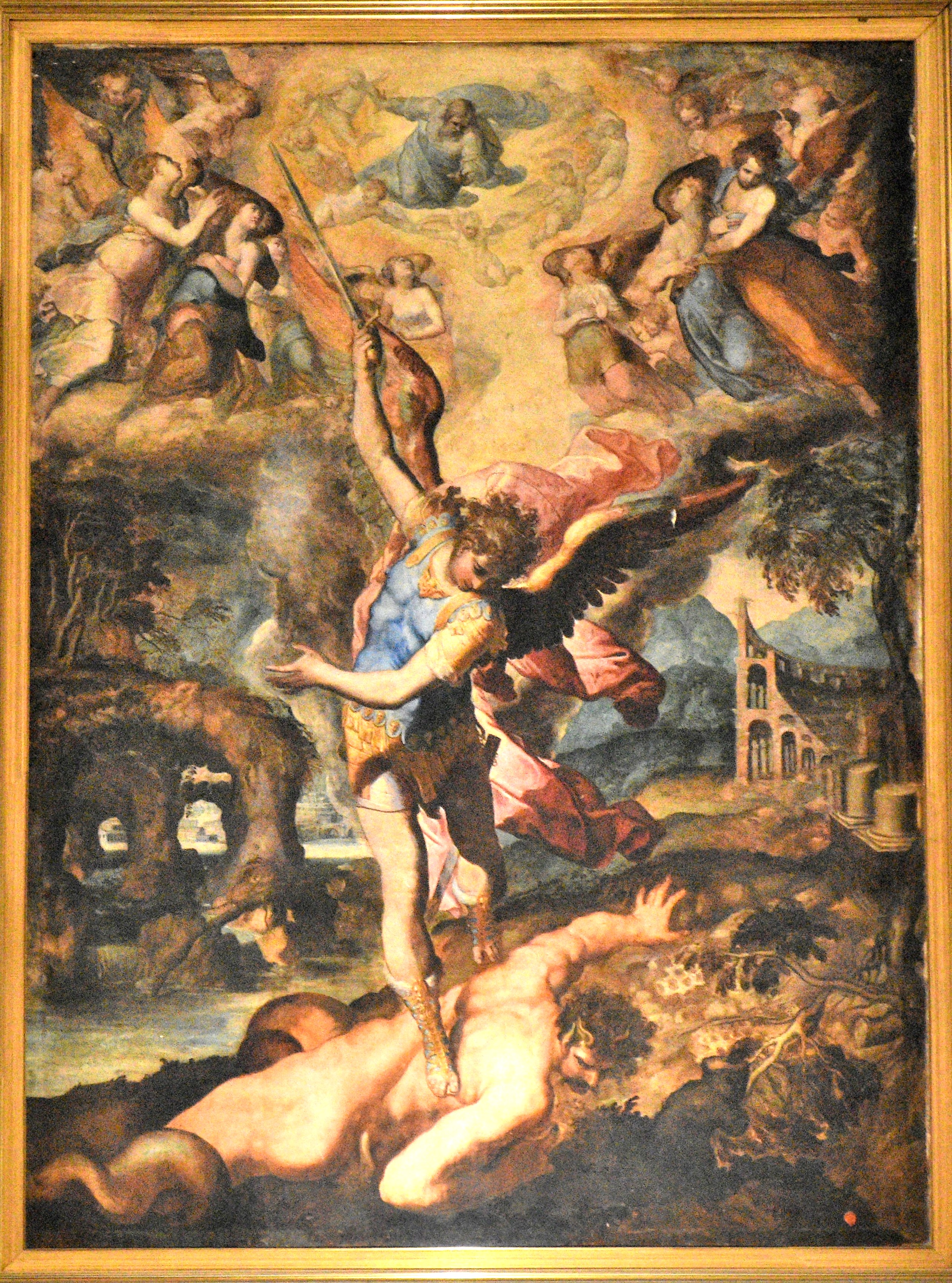 File:San Michele Arcangelo e il demone. (8737).jpg - Wikimedia Commons