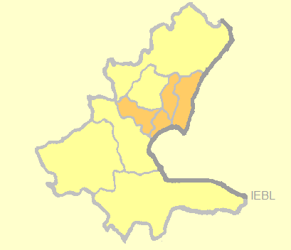 The four municipalities of the City of Sarajevo (Stari Grad, Centar, Novo Sarajevo and Novi Grad) within the territory of Sarajevo Canton.