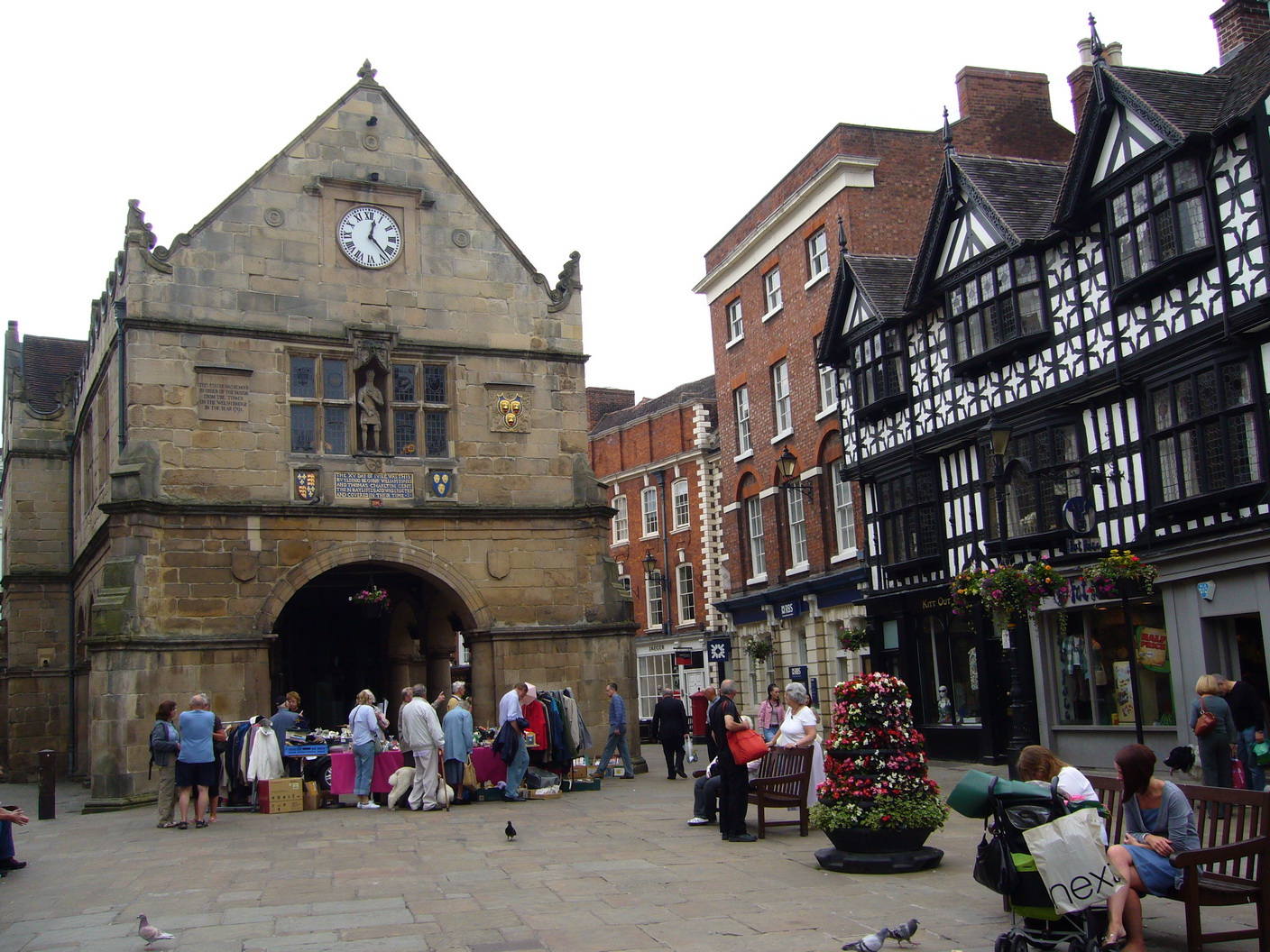 medieval market square