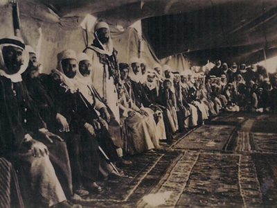 Druze leaders meeting in Jebel al-Druze, Syria, 1926