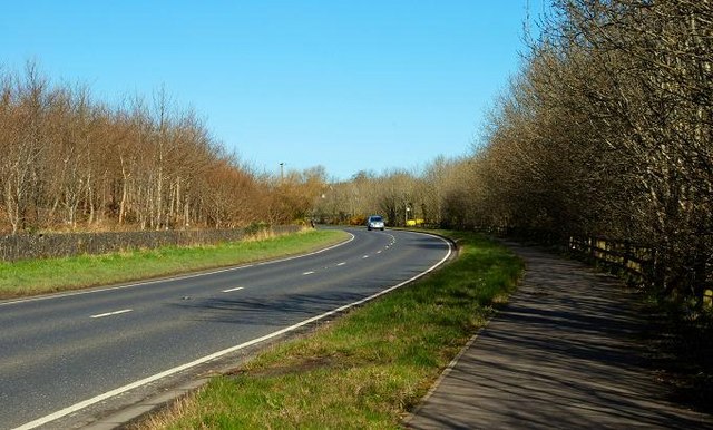 File:The Belfast road, near Saintfield - geograph.org.uk - 739922.jpg