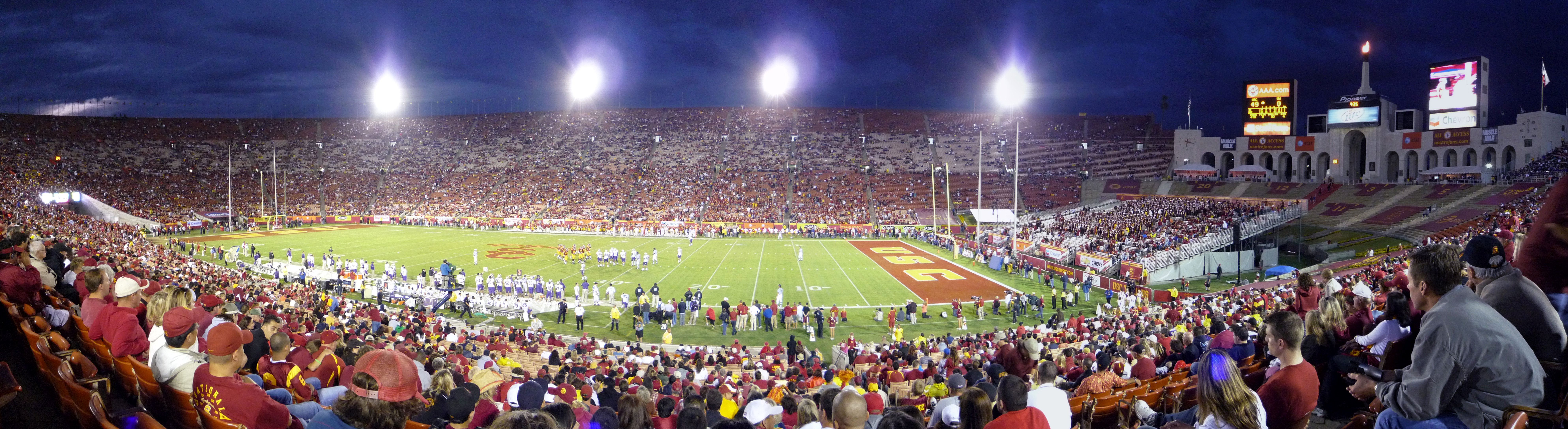 Seating Chart Usc Football Coliseum