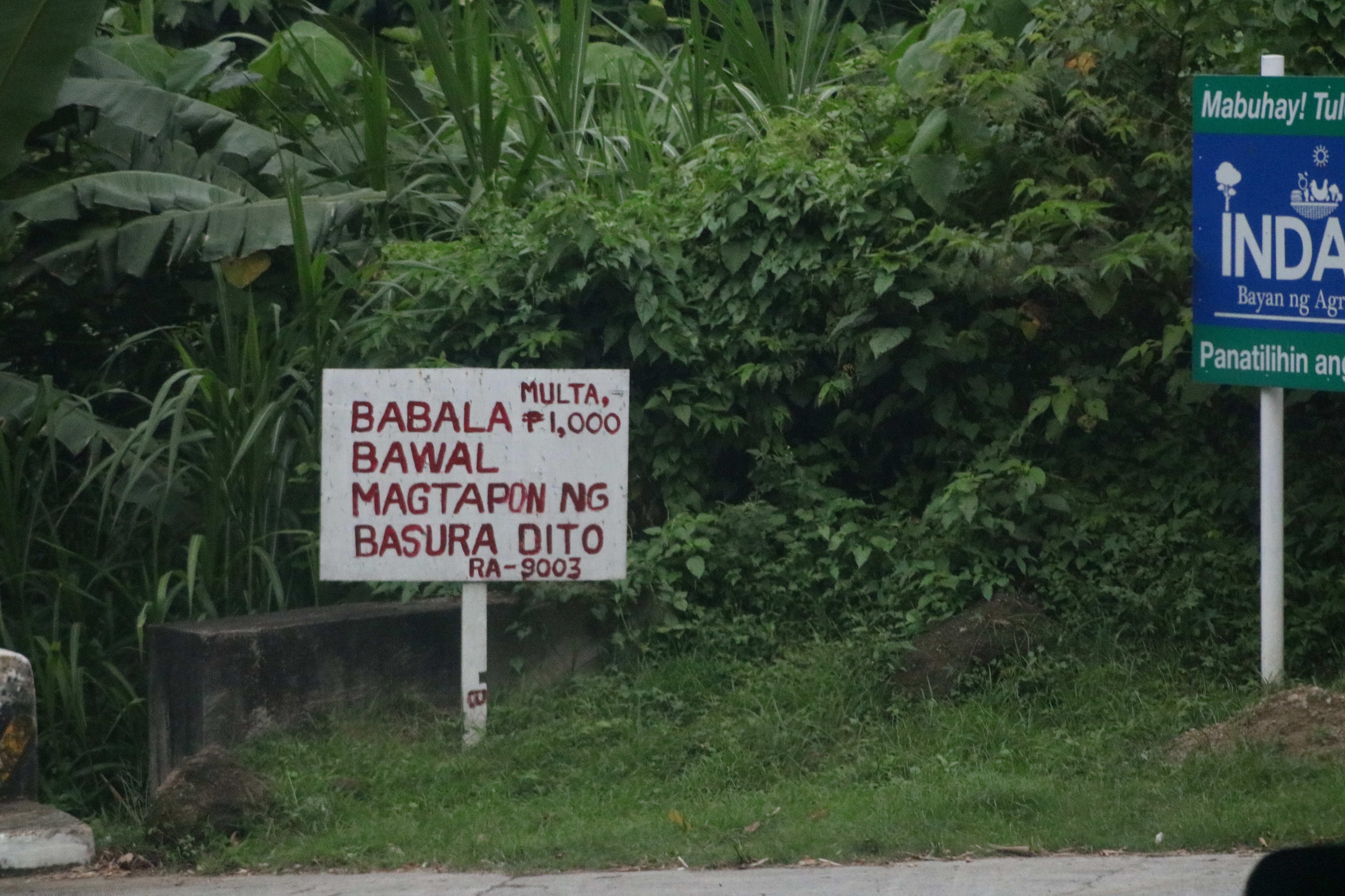 road warning signs tagalog