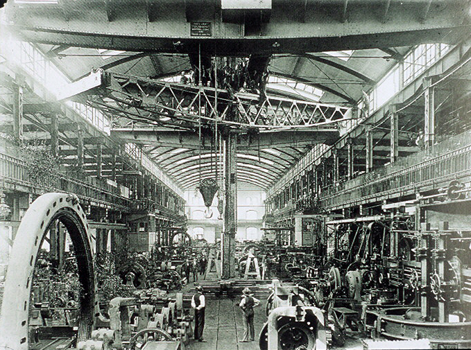 File:AEG Turbinenfabrik Huttenstrasse Turbinenhalle Foto um 1900 Vogt Arnold 92526368.jpeg