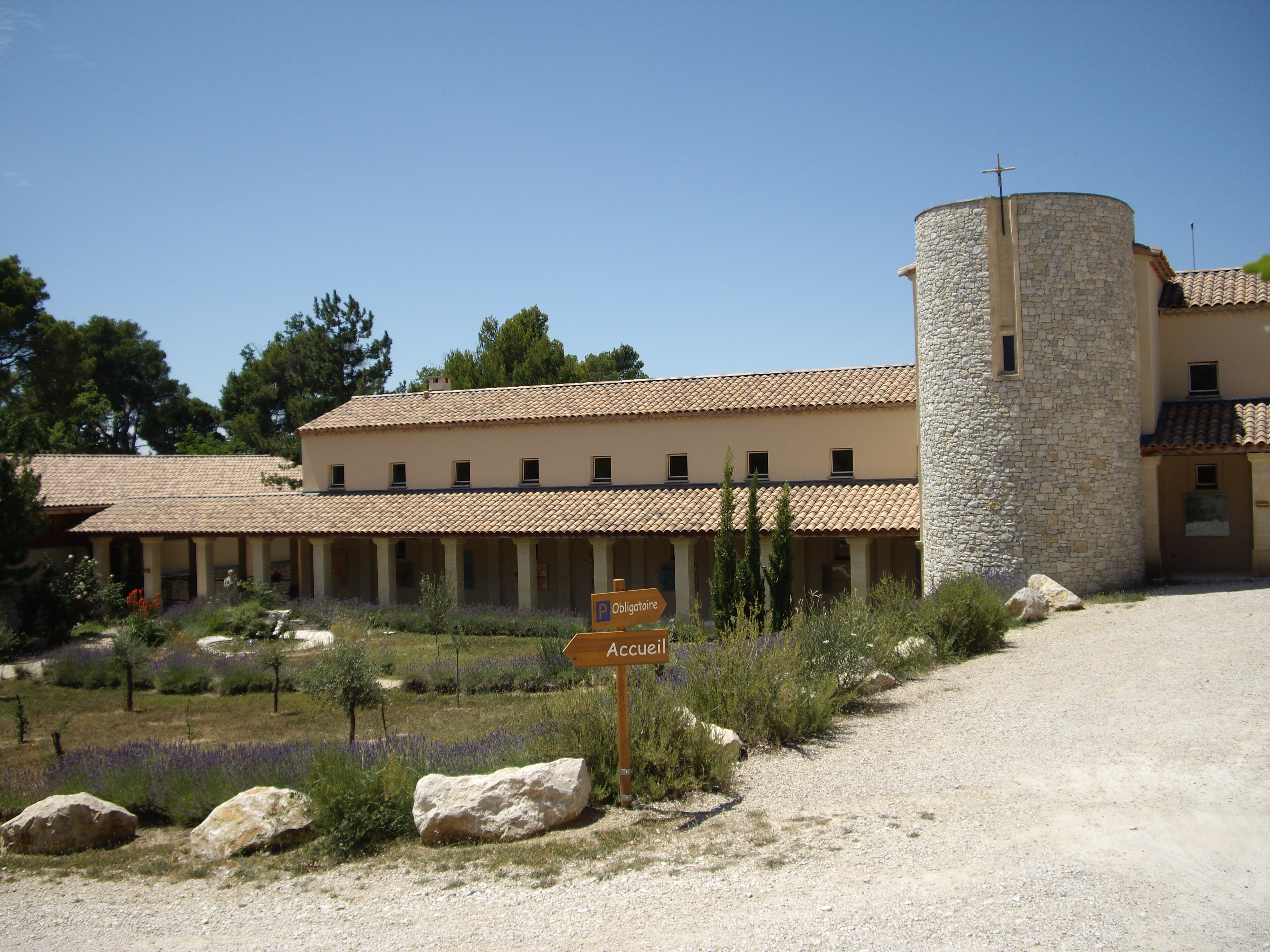 Abbaye Notre Dame de Bon Secours  France Provence-Alpes-Côte d'Azur Vaucluse Blauvac 84570