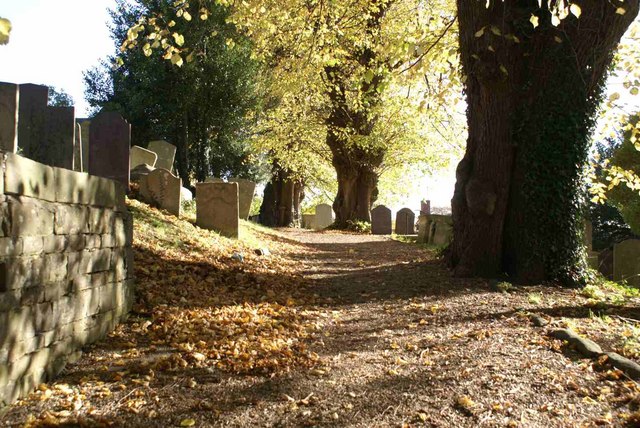 File:Autumn Churchyard Scene - geograph.org.uk - 344192.jpg