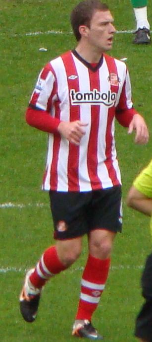 Gardner playing for [[Sunderland A.F.C.|Sunderland]] in 2012