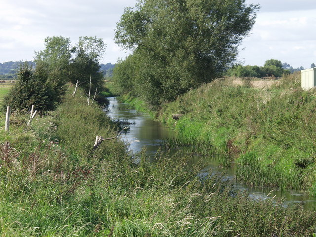 File:Drain outlet into River Perry - geograph.org.uk - 539975.jpg