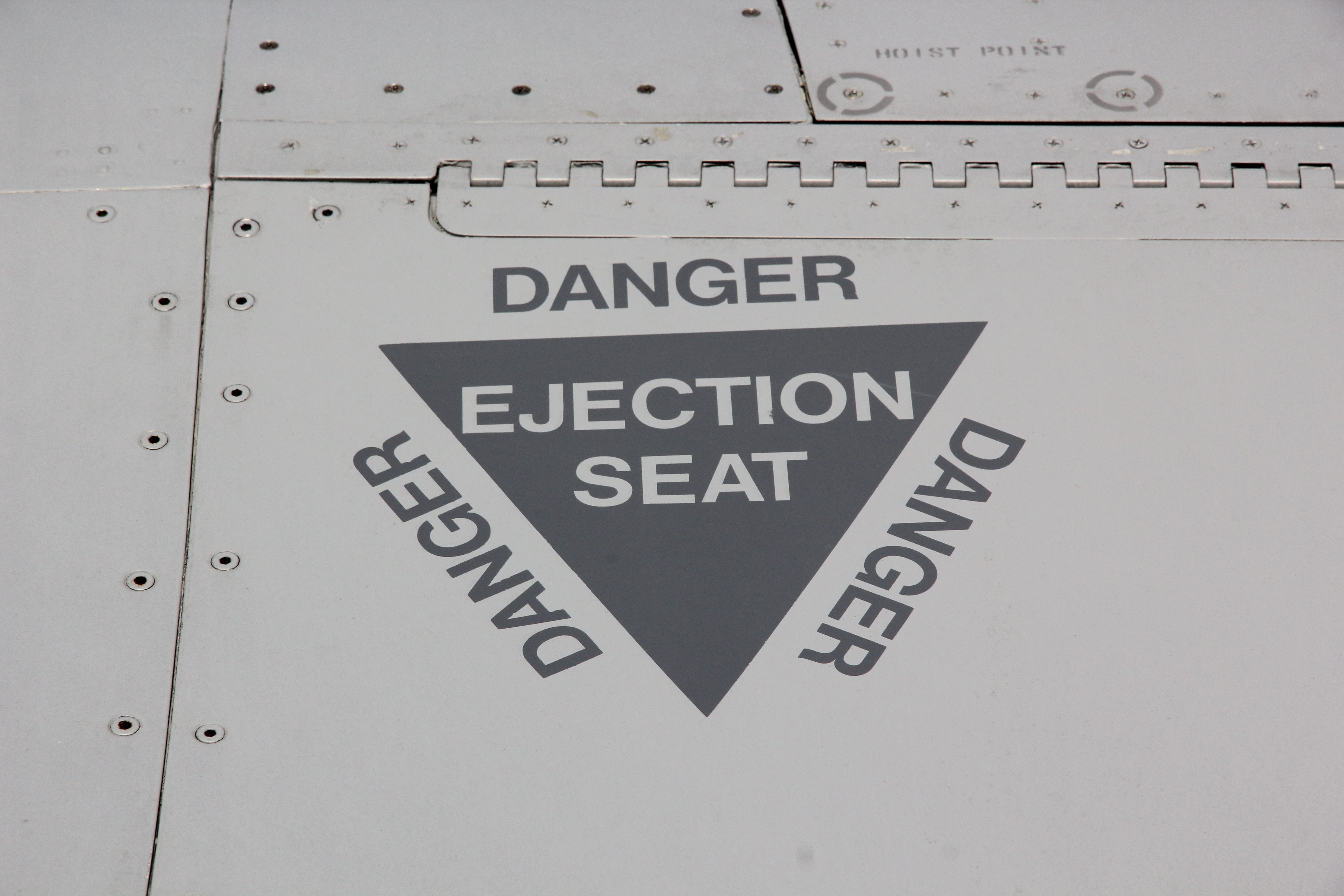 Ejection Seat Warning Decal Aviation  DEC-0130 