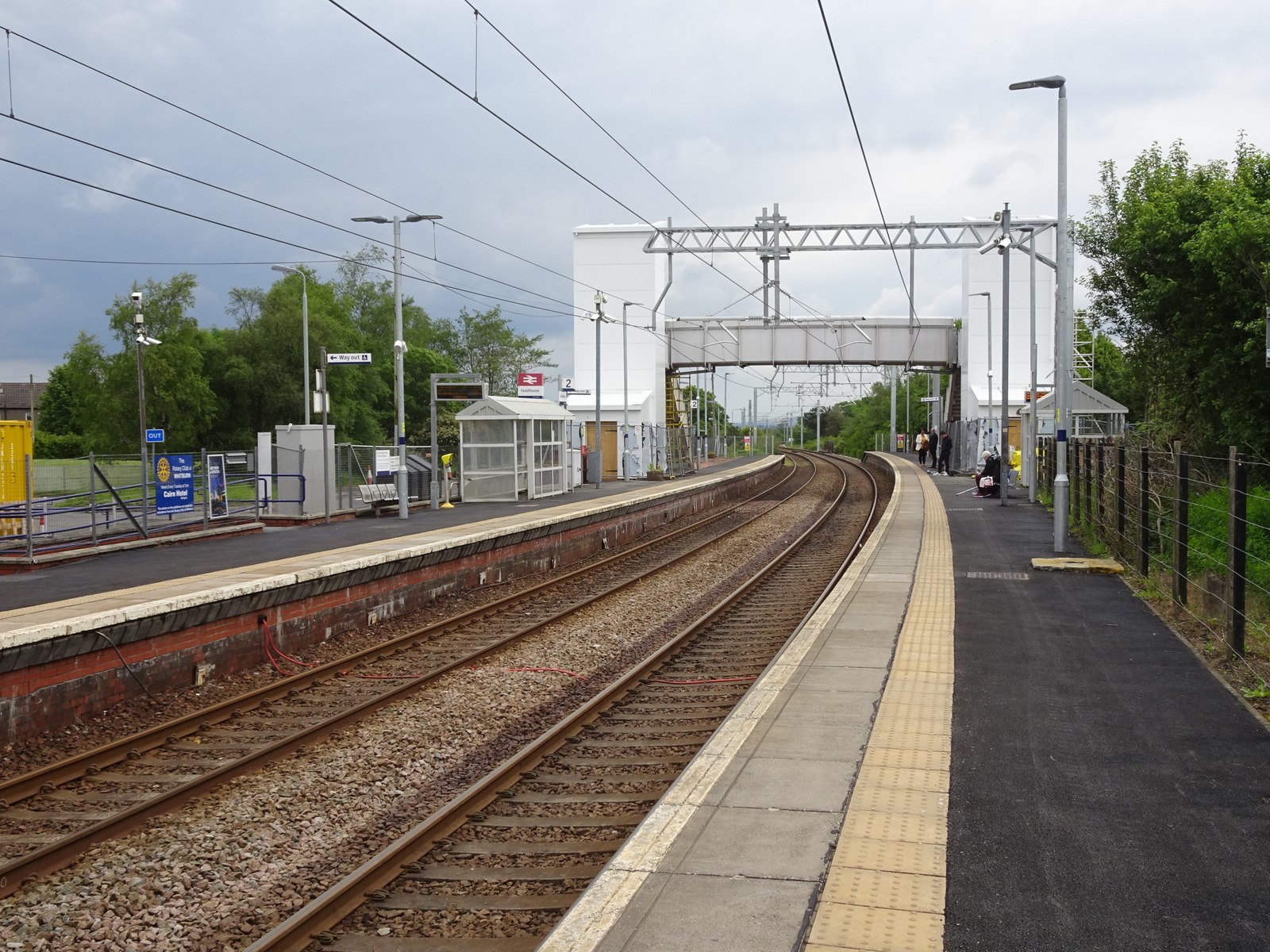 Fauldhouse railway station