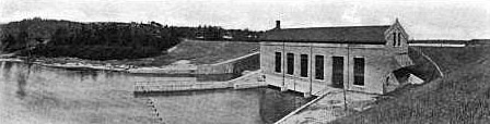 Five Channels Dam c. 1920 Five Channels Dam Iosco County Mi 1920.jpg