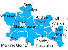 Plan powiatu ostrowskiego (mazowieckiego)