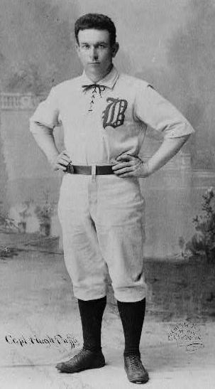 Hugh Duffy set the current single-season record when he batted .440 in 1894.