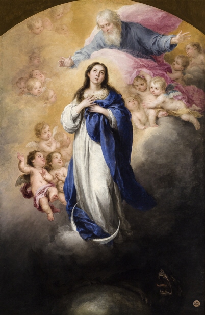 File:Inmaculada con el Padre Eterno, de Murillo (Museo de Bellas Artes de  Sevilla).JPG - Wikimedia Commons