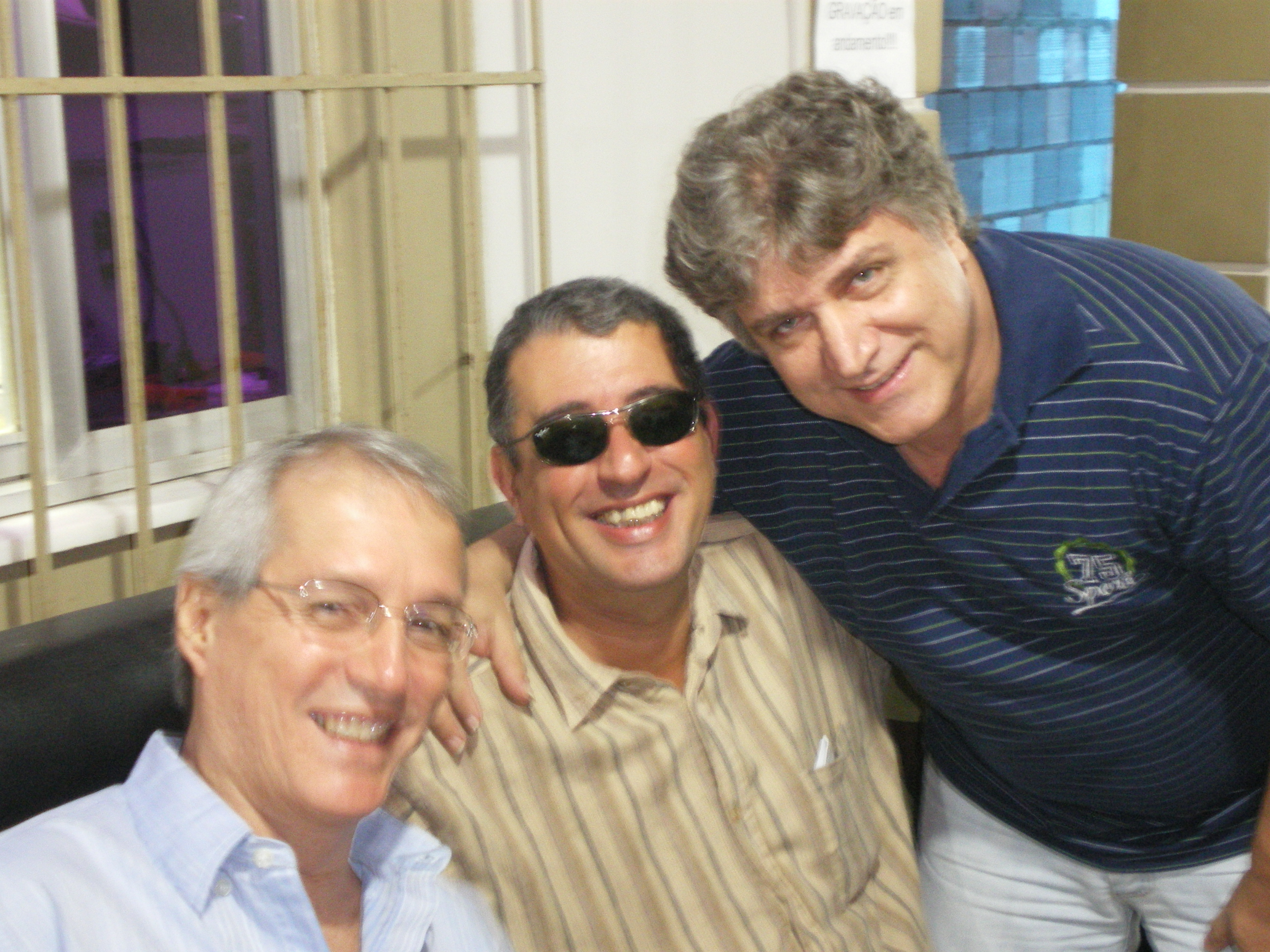 Alceu Maia, Didu Nogueira y Jorge Simas.
