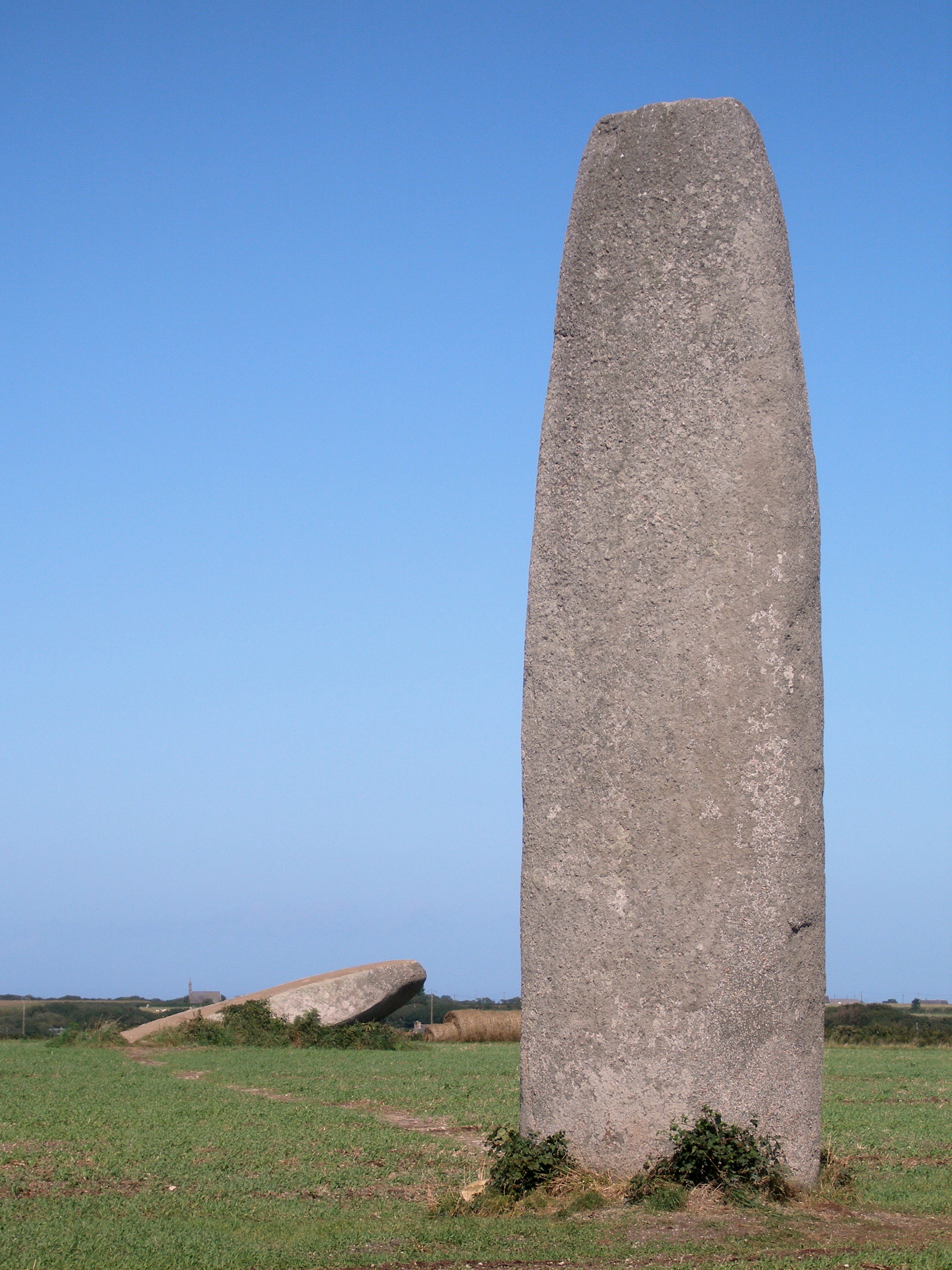 Menhirs de Kergadiou  France Bretagne Finistère Plourin 29830