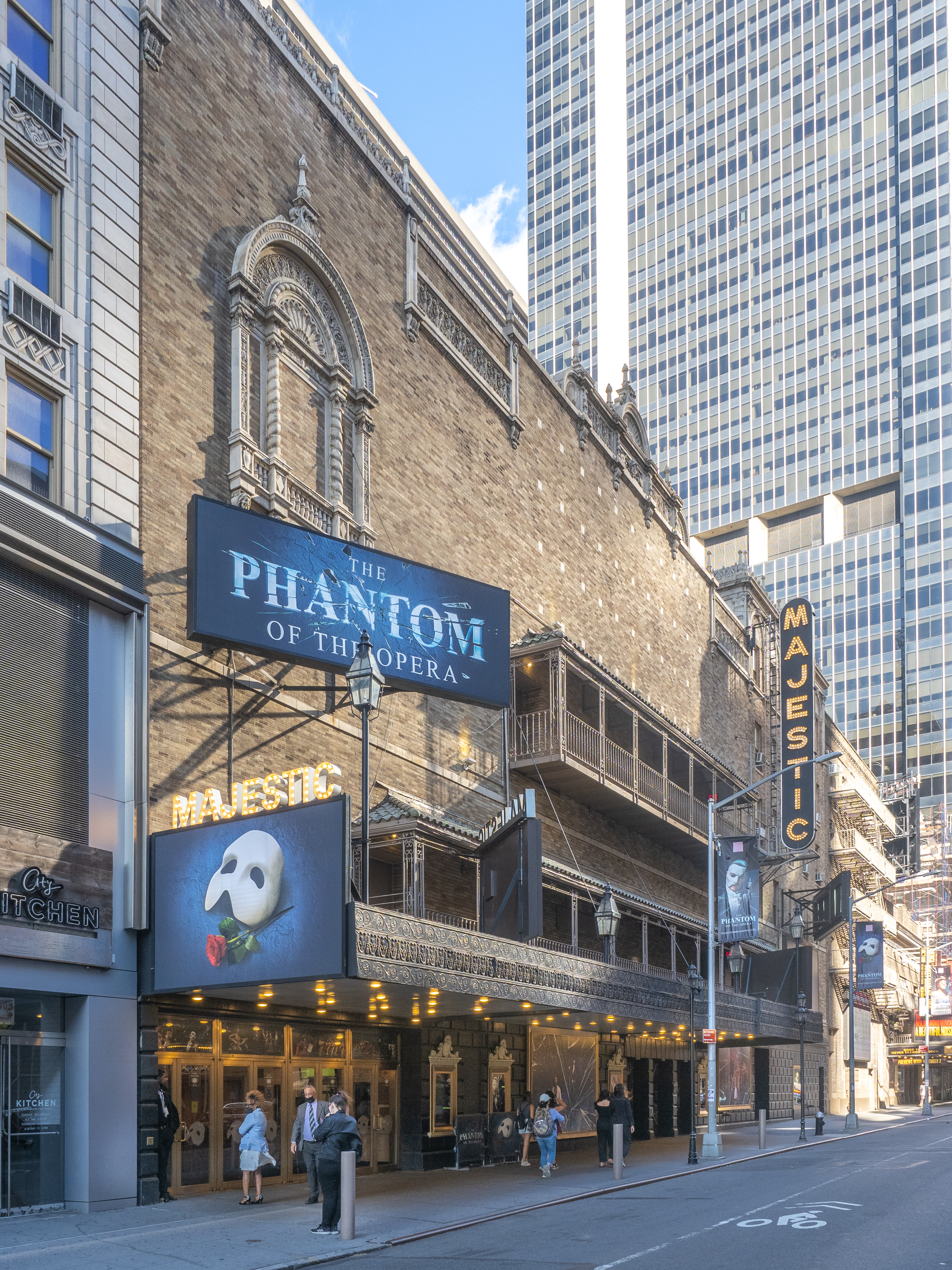 Phantom of the Opera Marquee at The Majestic Theatre, 245 W. 44th