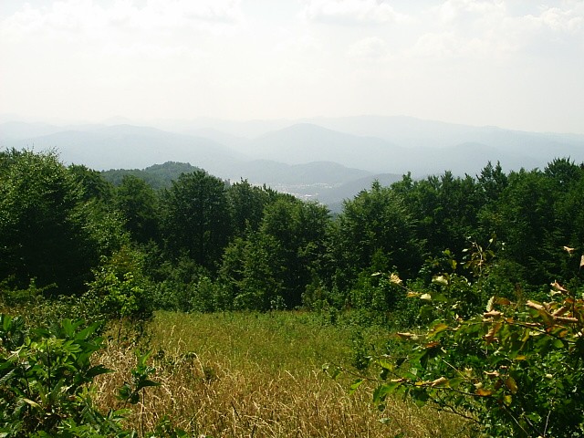 File:Pohled na zamlzeny Gorski kotar z Velikeho Drgomalje (1154m).jpg