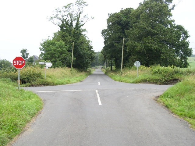 File:Seneschalstown Crossroads - geograph.org.uk - 504681.jpg