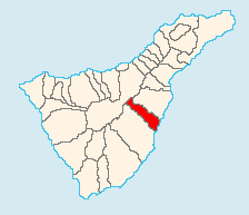 Mapa-Situación de Fasnia