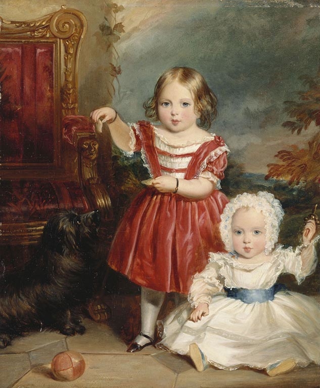 Thomas Musgrove Joy (1812-66) - Victoria, Princess Royal and Albert Edward, Prince of Wales - RCIN 400804 - Royal Collection.jpg