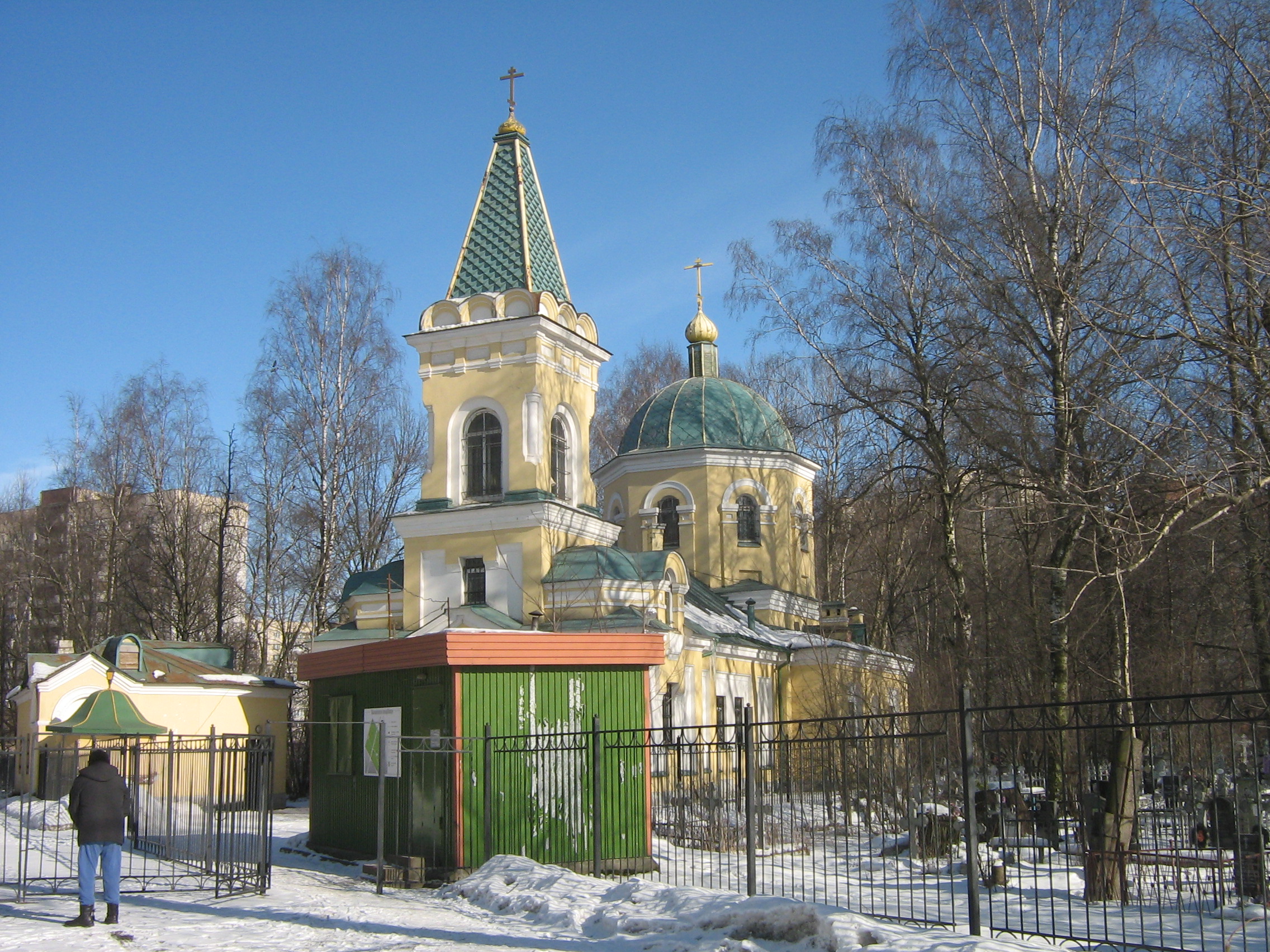 киновеевское кладбище в санкт петербурге