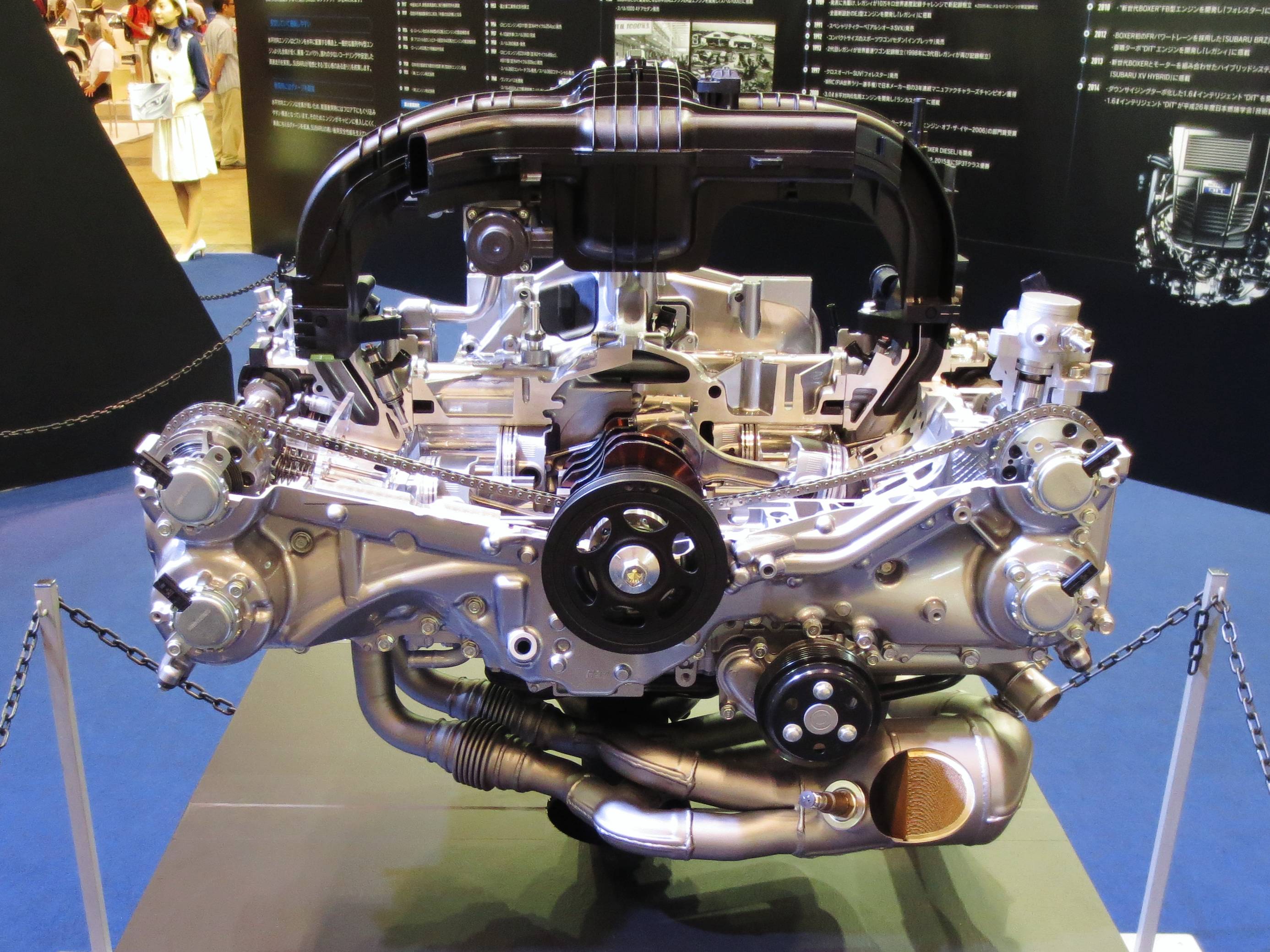 subaru boxer engine model kit