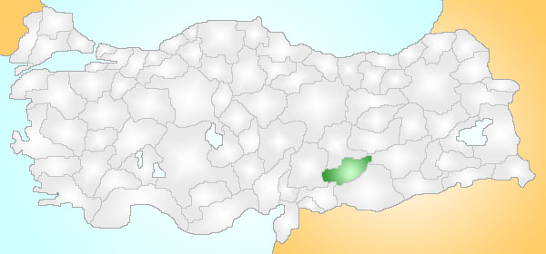صورة:Adıyaman Turkey Provinces locator.jpg