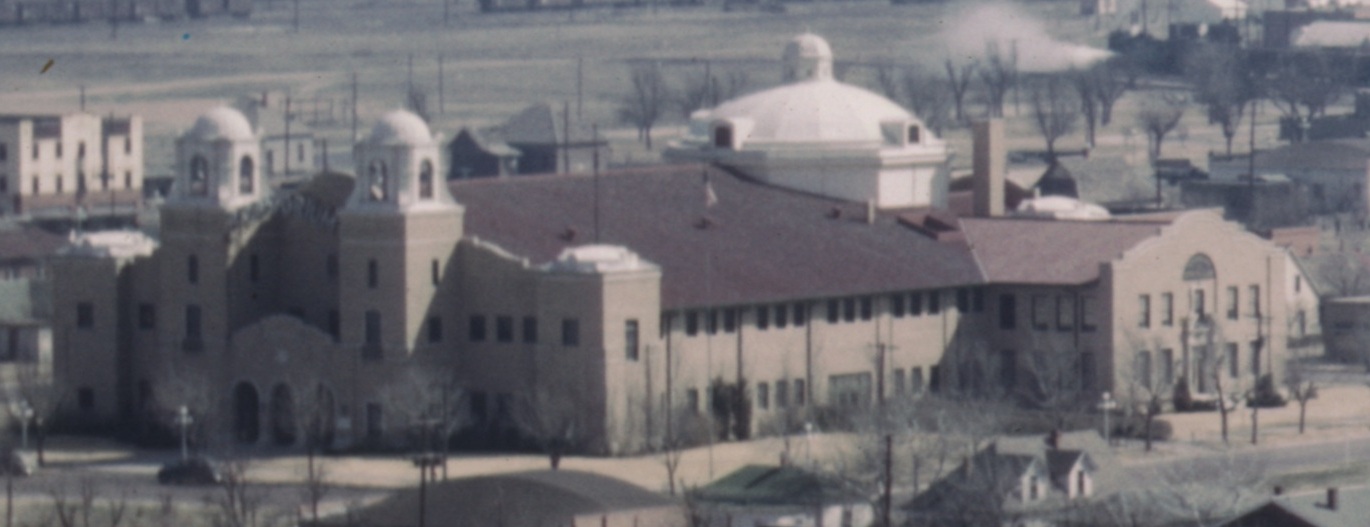 In Amarillo, Elvis performed at the. which was built in 1923. 