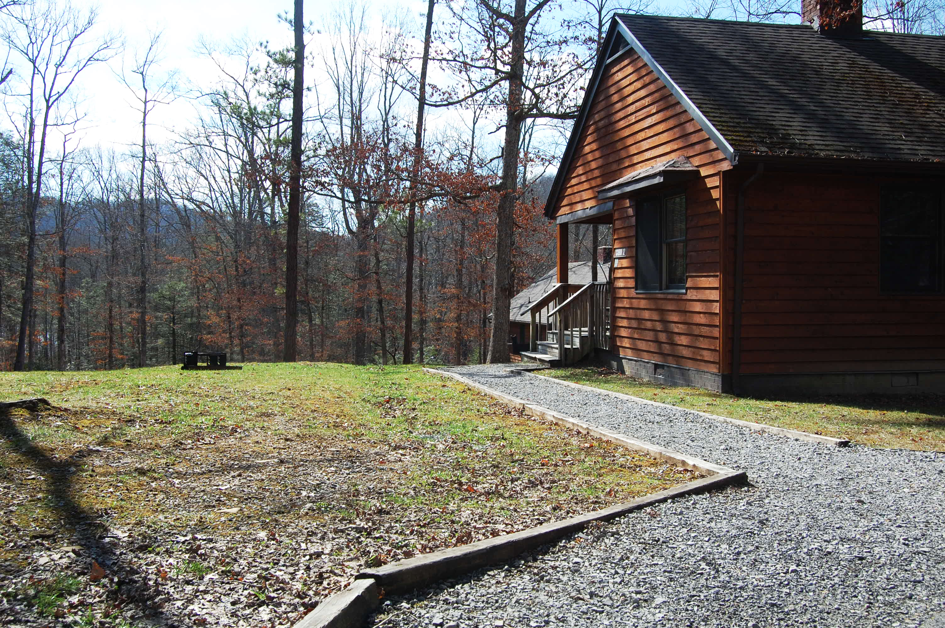 File Cabin 12 Is A Two Bedroom Cabin With A Full Kitchen Living