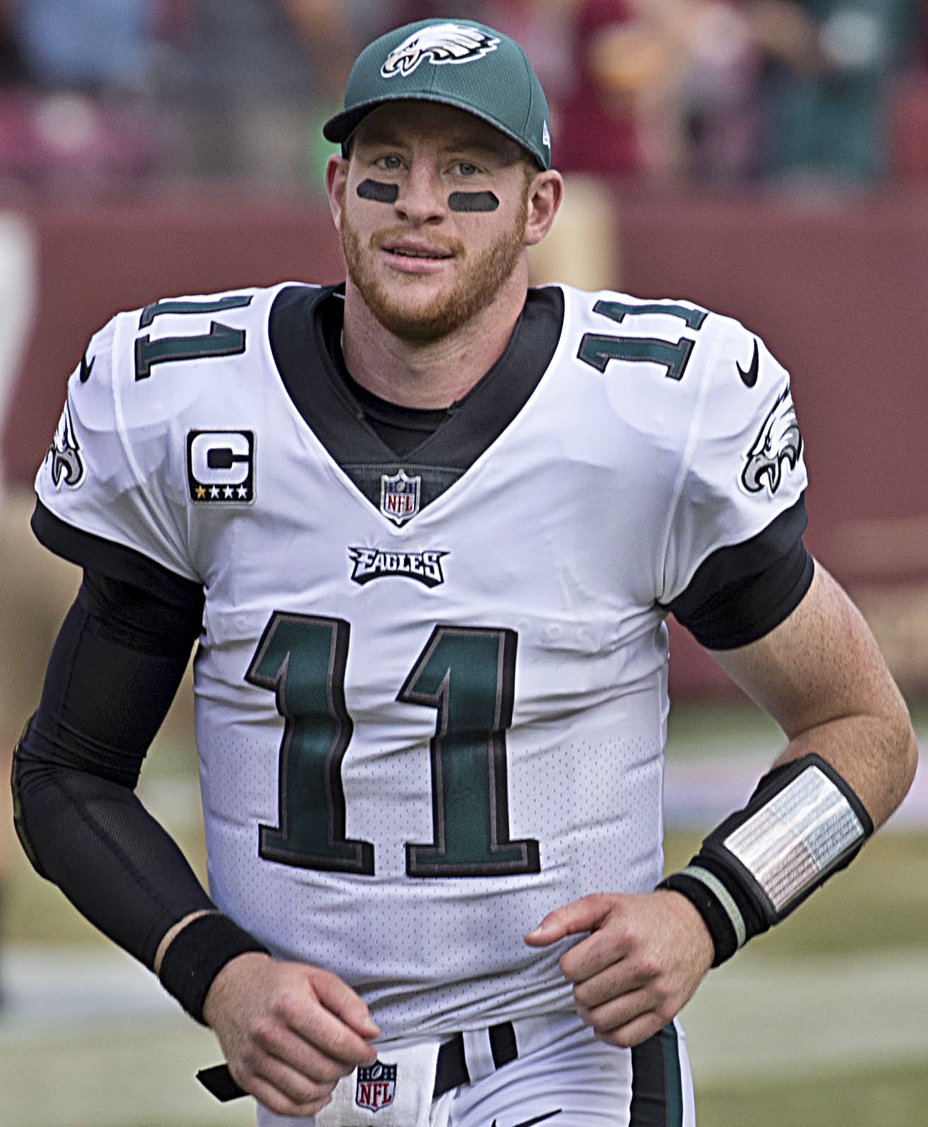 carson wentz official game jersey