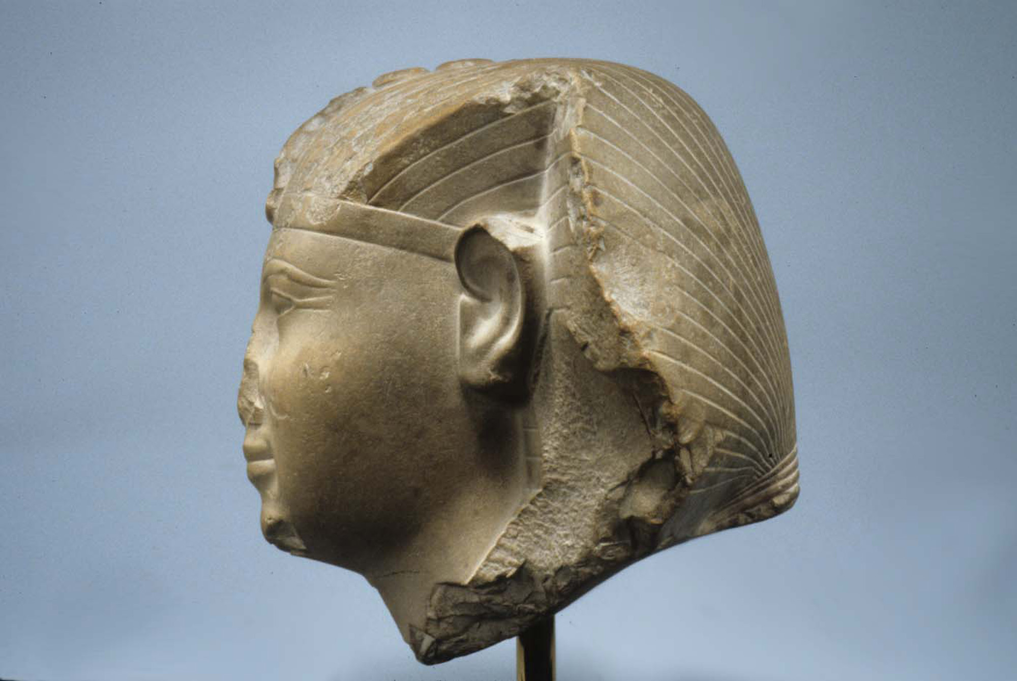 File Head Of A King Possibly Seankhkare Mentuhotep Iii Met 66 99 3 04 Jpg Wikimedia Commons