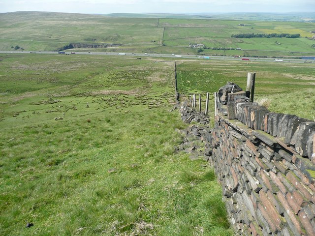 File:Intake wall, Rishworth (Ripponden) - geograph.org.uk - 837887.jpg