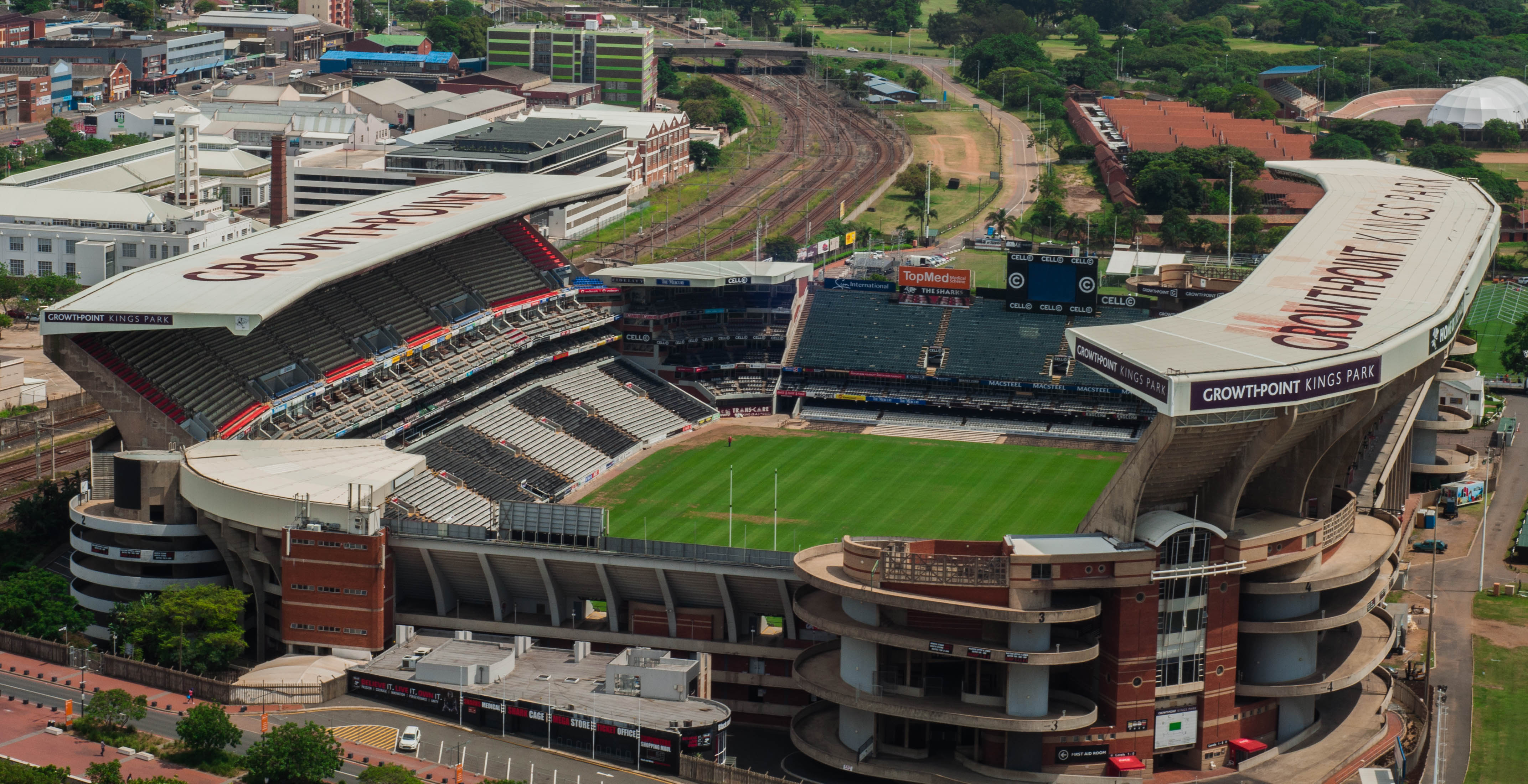 The Shark Cage - Picture of Kings Park Stadium, Durban - Tripadvisor