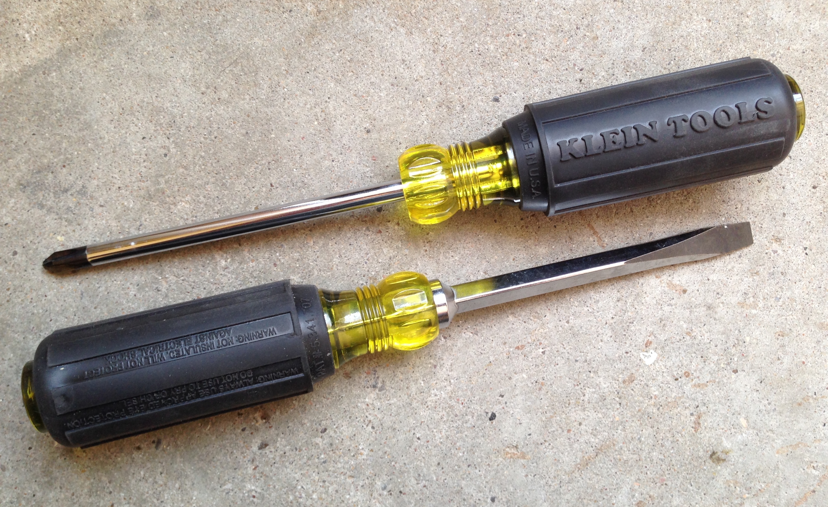 klein screwdrivers