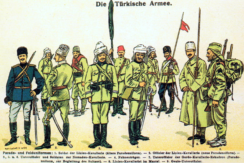 File:Moritz Ruhl - Türkische Armee 1914 - Parade- und Felduniformen 2.jpg