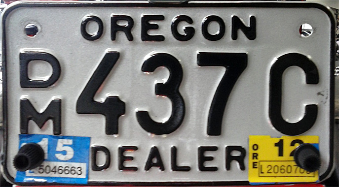 File:Oregon 2015 Motorcycle Dealer license plate.jpg