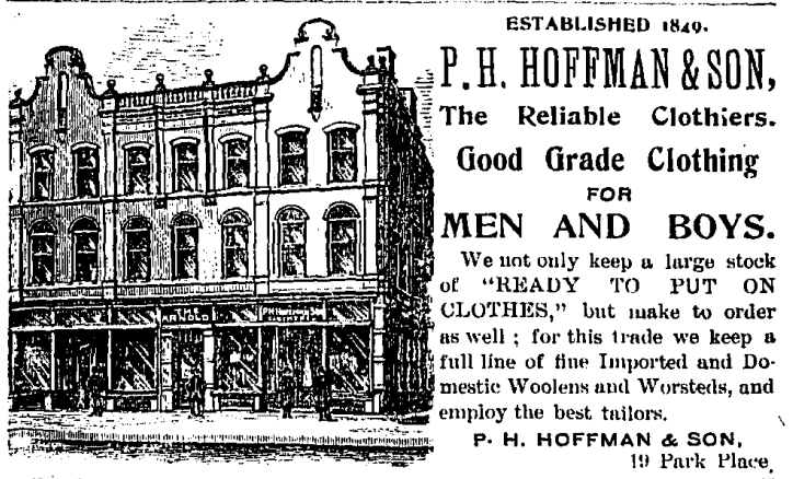 File:P. H. Hoffman & Son advertisement, 1897.png