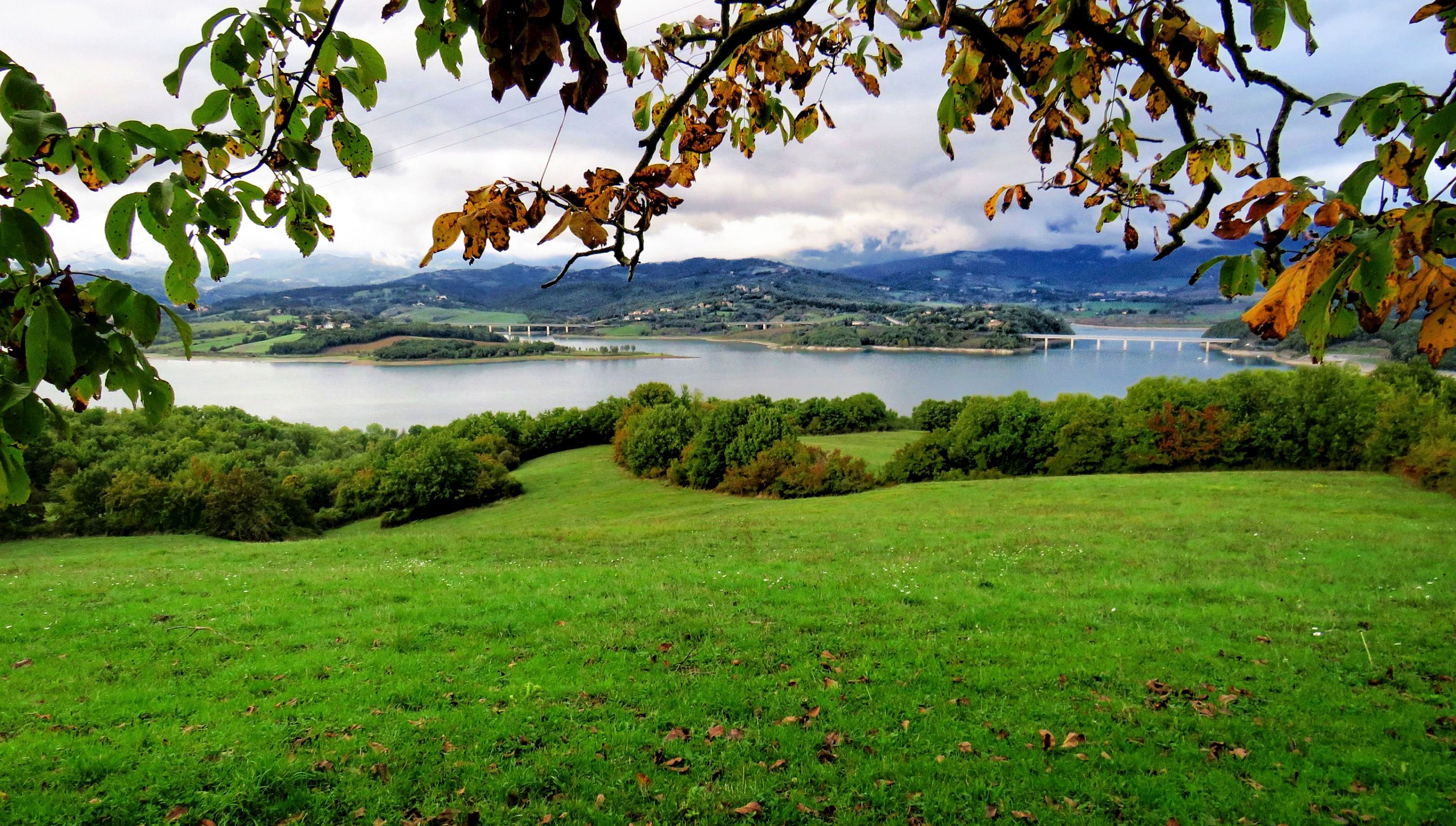 File:Panorama sul lago di Bilancino.jpg - Wikimedia Commons