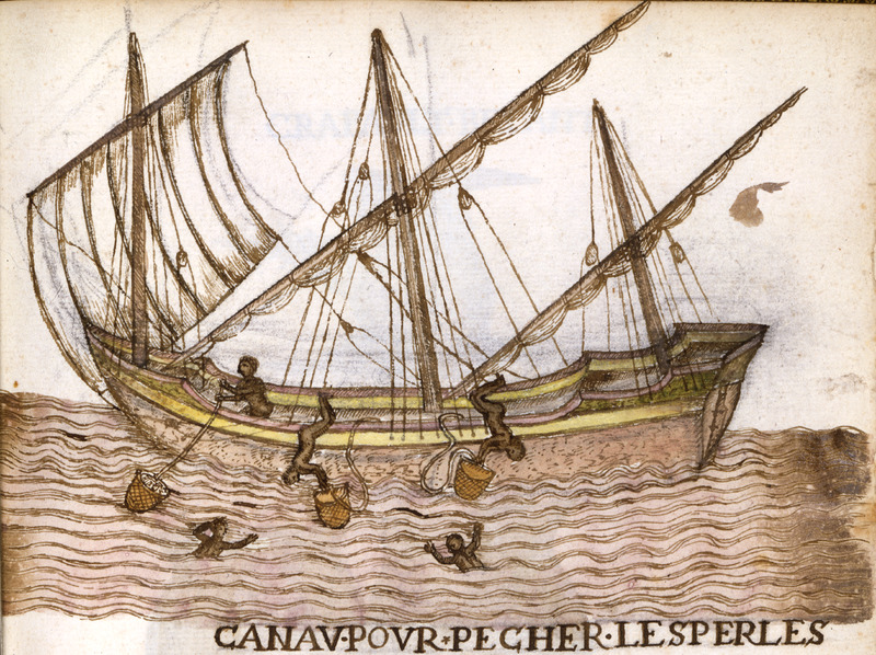 File:Pearl Fishing, Margarita Island, Venezuela, 1560s-1570s.jpg - Wikimedia  Commons