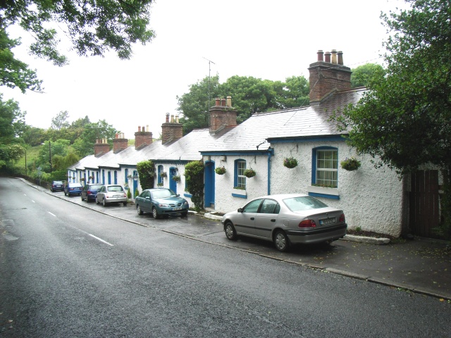 File Row Of Cottages At The Sand Holes Castleknock Co Dublin