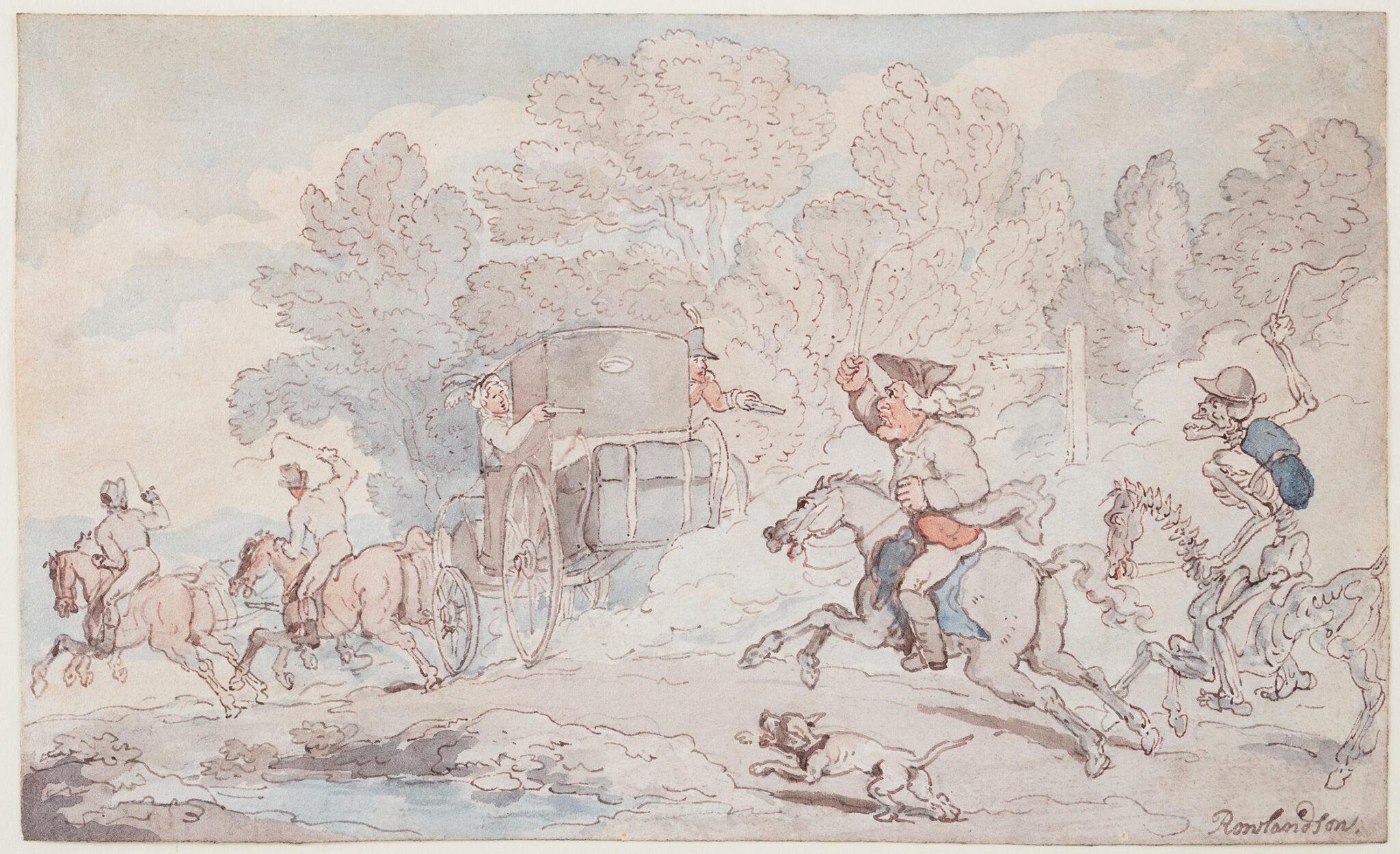 Thomas rowlandson все картины