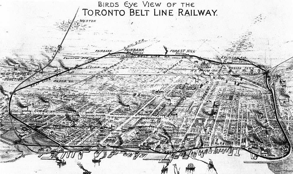 toronto rail lines