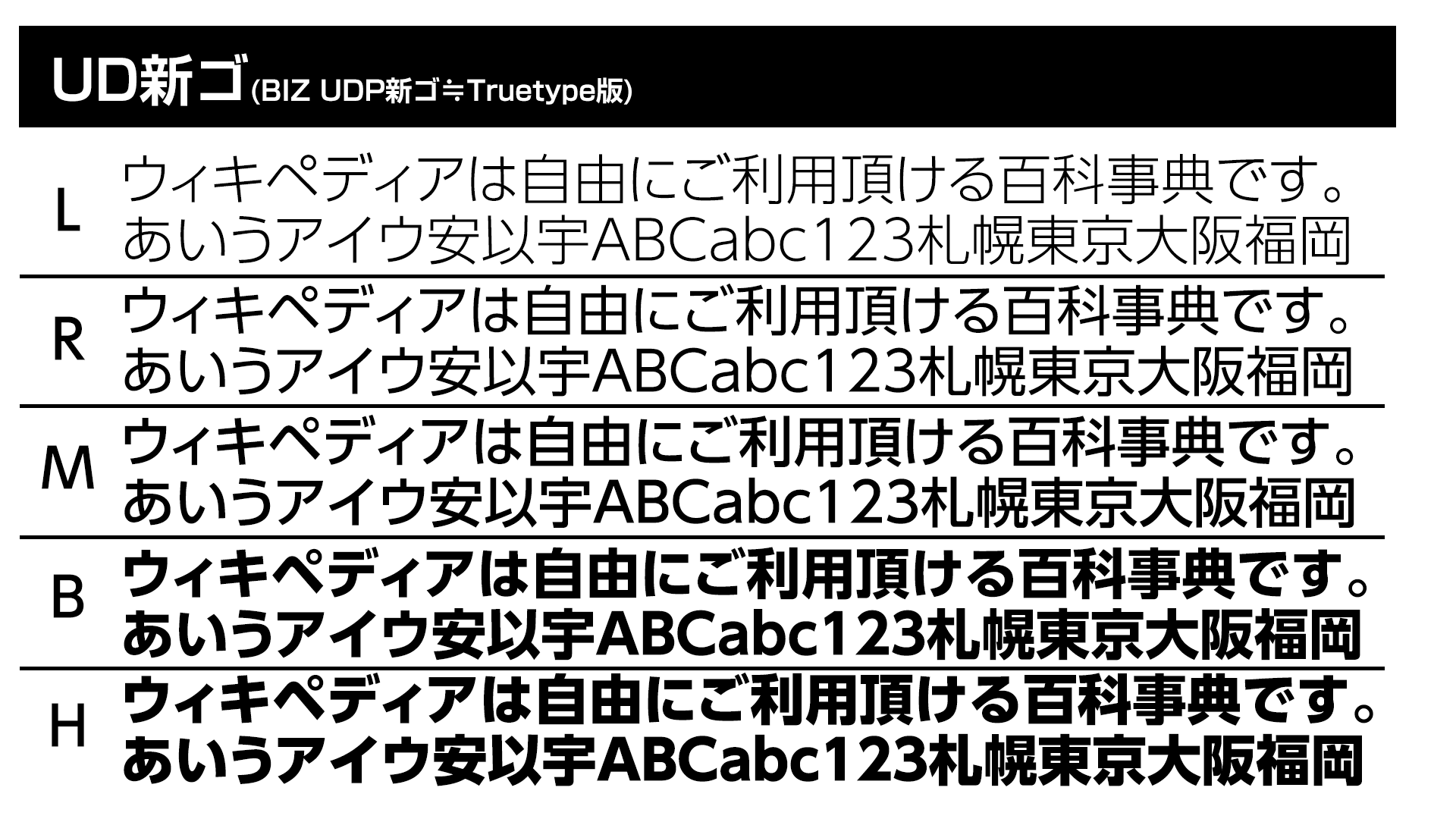 ファイル:UD新ゴ.png - Wikipedia