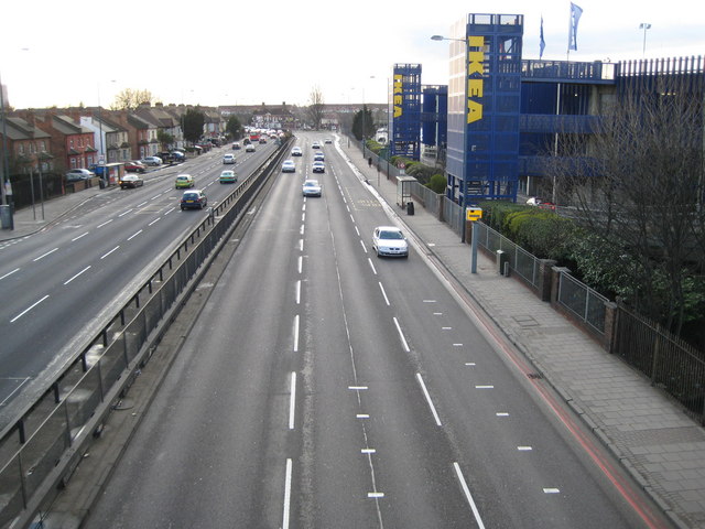 File:Wembley, A406 North Circular Road - geograph.org.uk - 726539.jpg