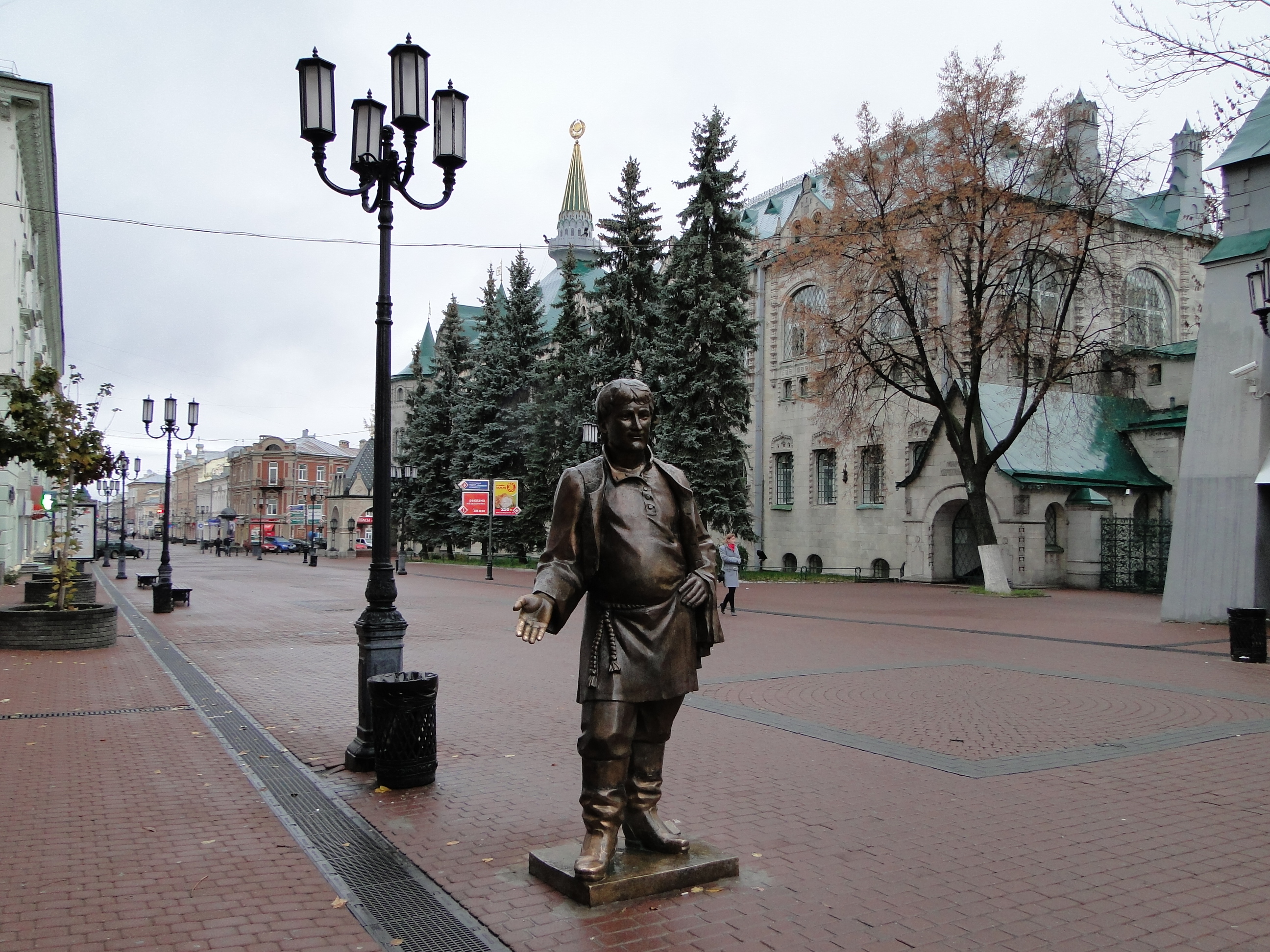 Скульптура купец Нижний Новгород