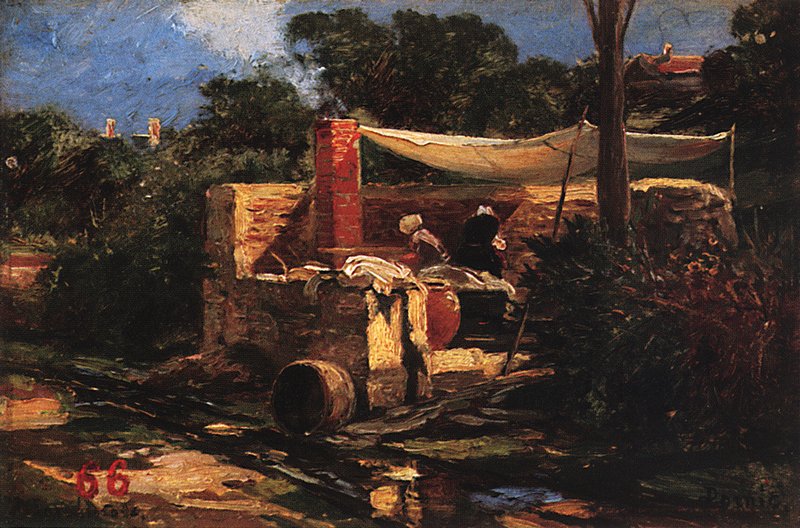 File:Alexei Bogoliubov - Washerwomen in Pornic, Bretagne.jpg