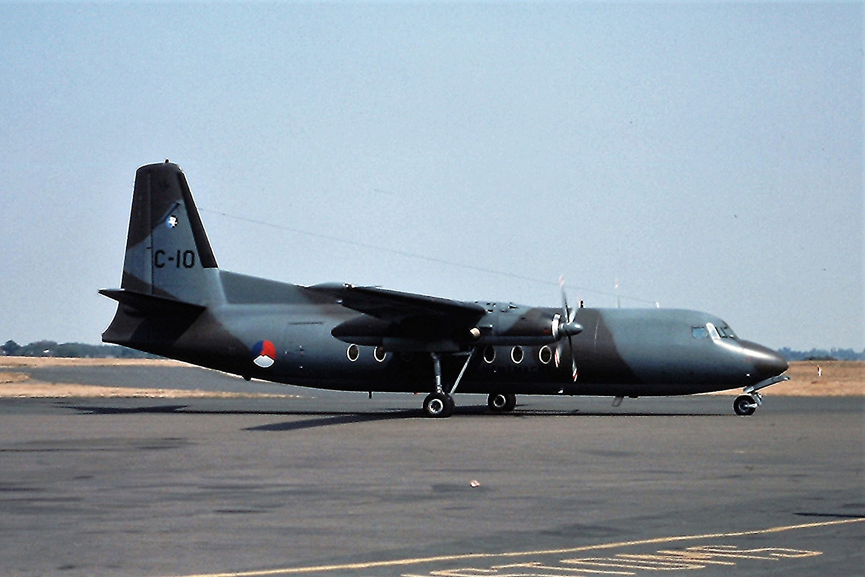 File C10 F27 Dutch Air Force Coventry 16 08 76 Jpg Wikimedia Commons