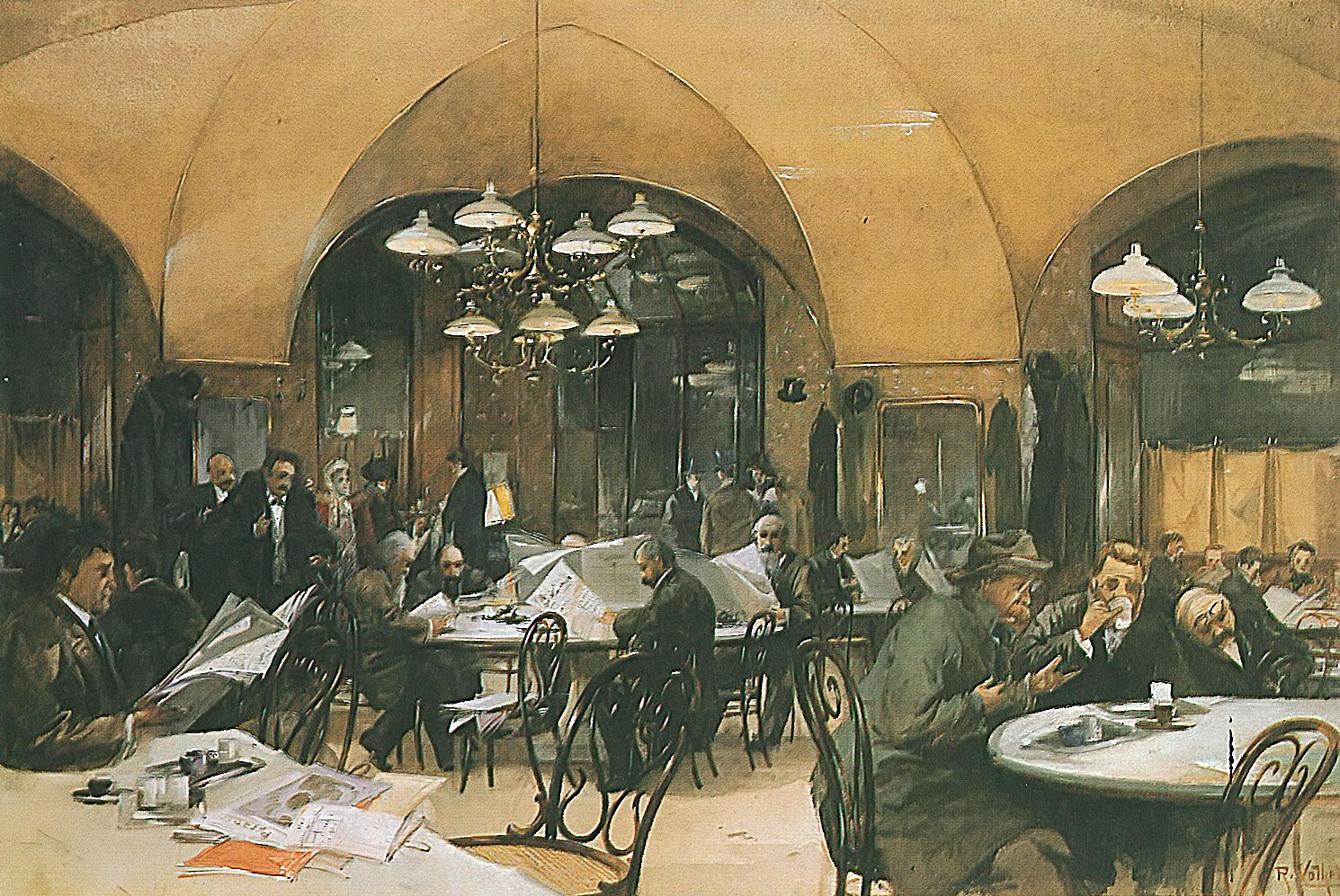 Café Griensteid (1896), gathering place of artists and writers