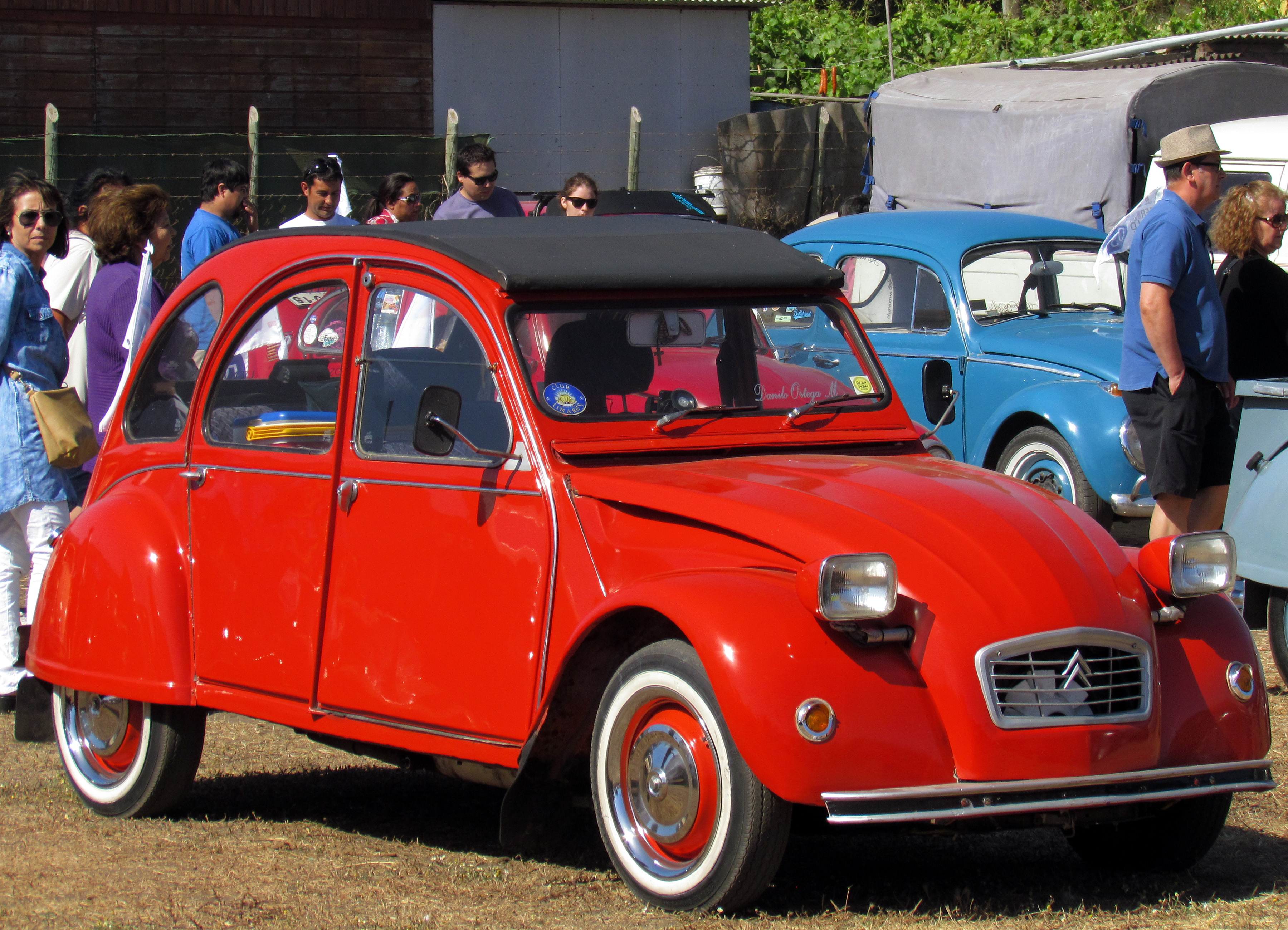 2cv разноцветная